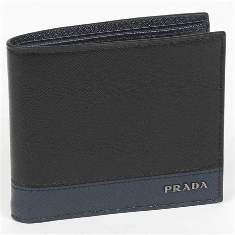 prada leather billfold|buy Prada wallet online.